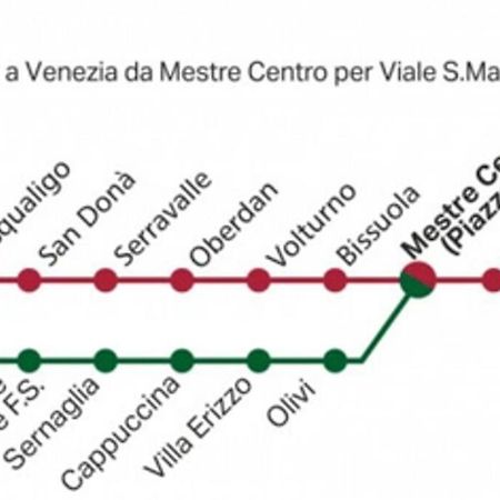 Caro Ingresso Indipendente 20Mt Tram Venezia Wifi Apartment Mestre Exterior photo